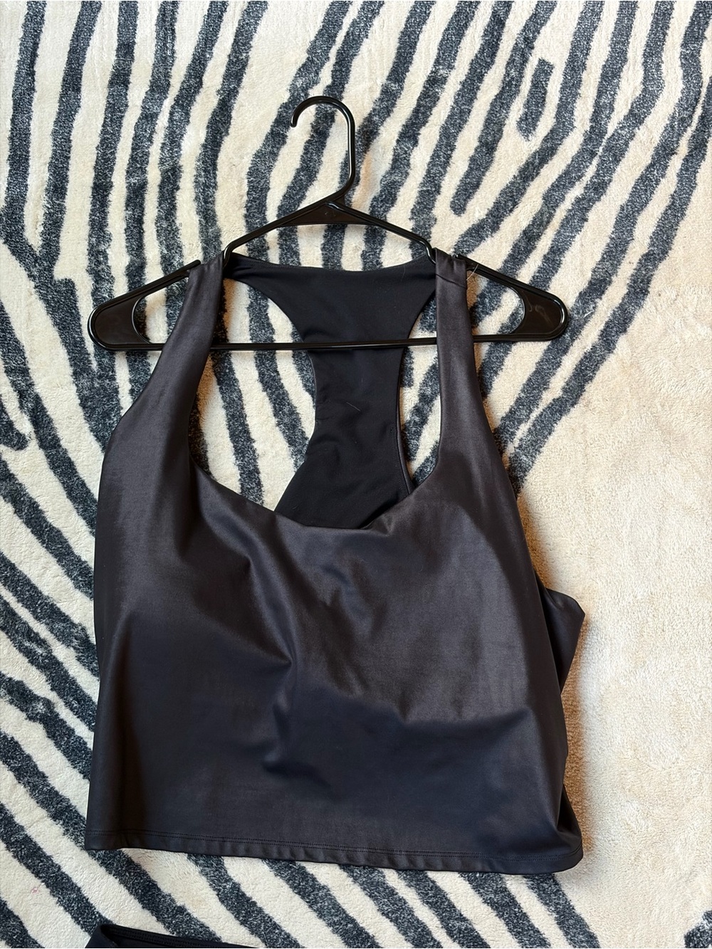 Fabletics Black Racerback Tank & High-Rise Leggings Set 3X